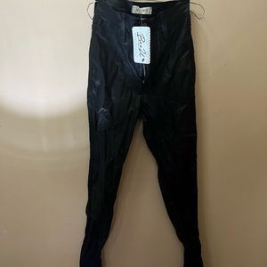 Brand new faux leather pants